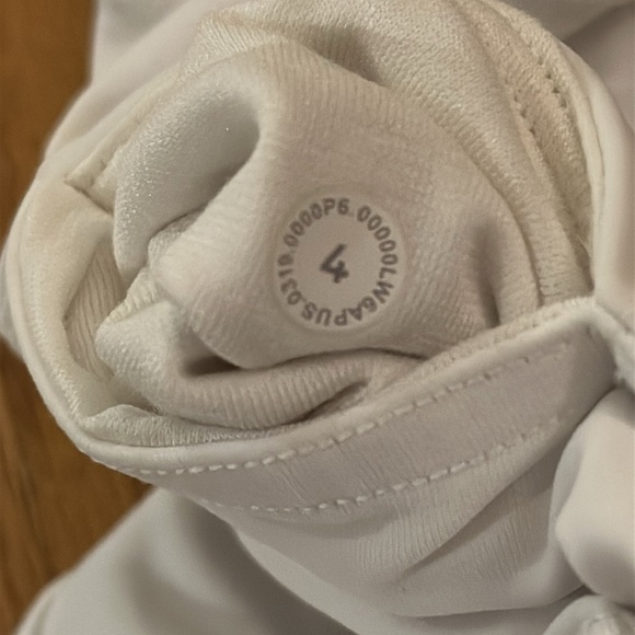 Lululemon sz 4 All The Right Places Crop II 23" White High-Waisted Leggings VGUC - Picture 9 of 12